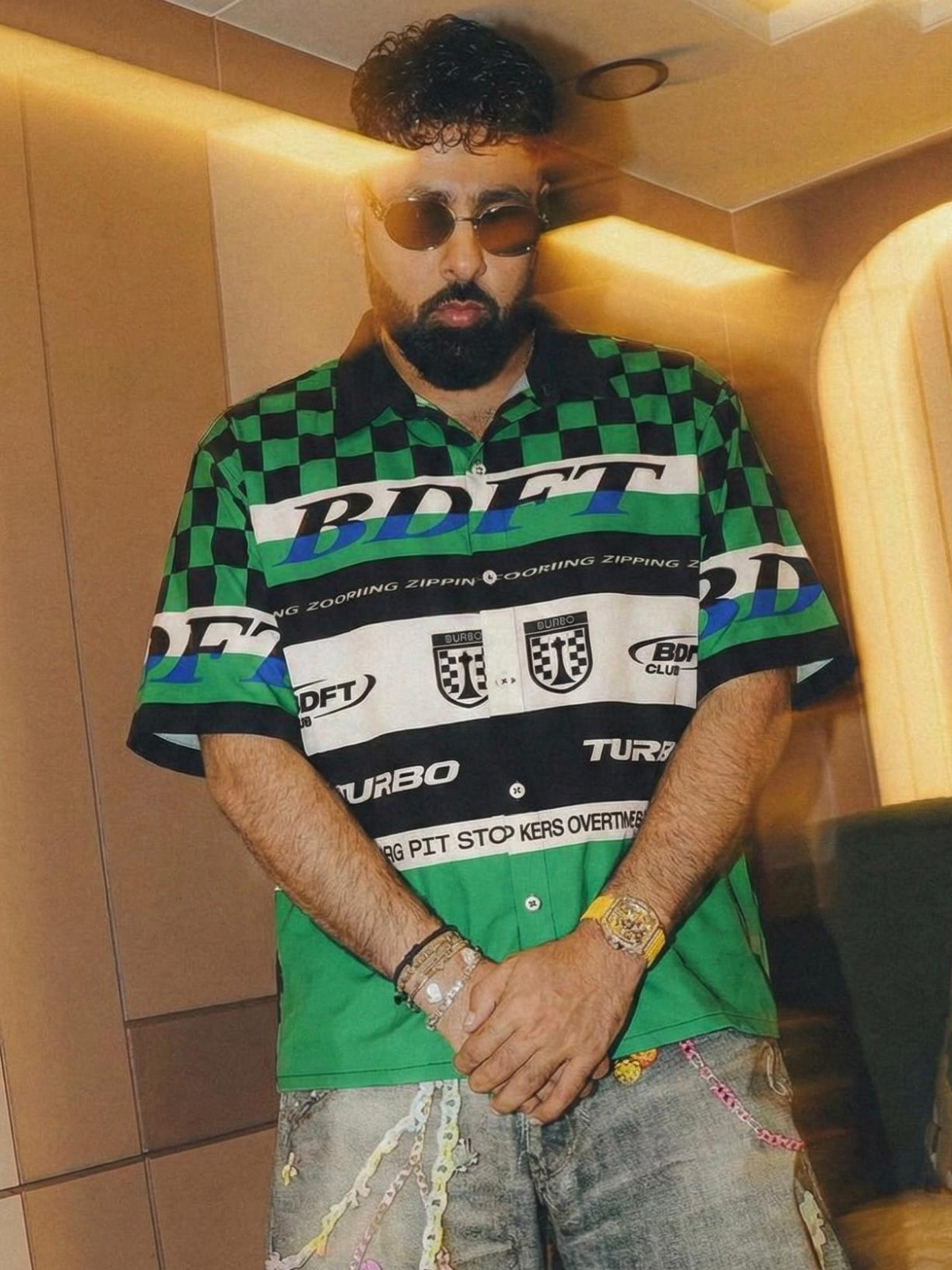 GREEN TURBO SHIRT