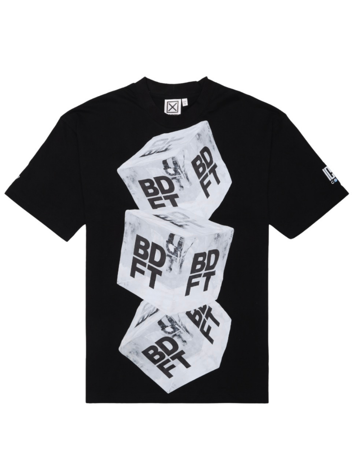 BLACK ICE CUBE T SHIRT