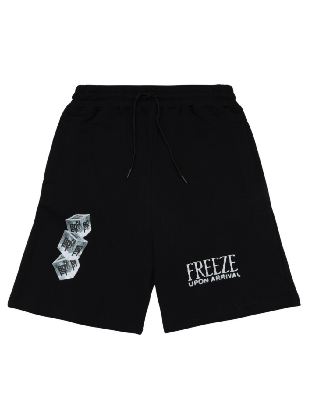 BLACK ICE CUBE SHORTS