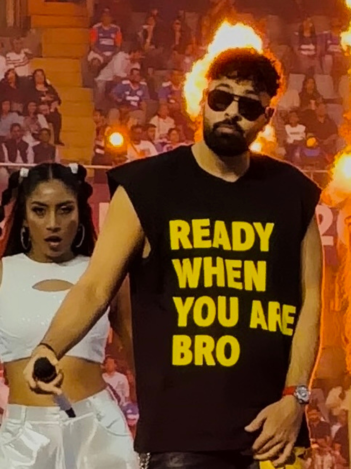 READY TANK TOP DESIGNED BY BADSHAH