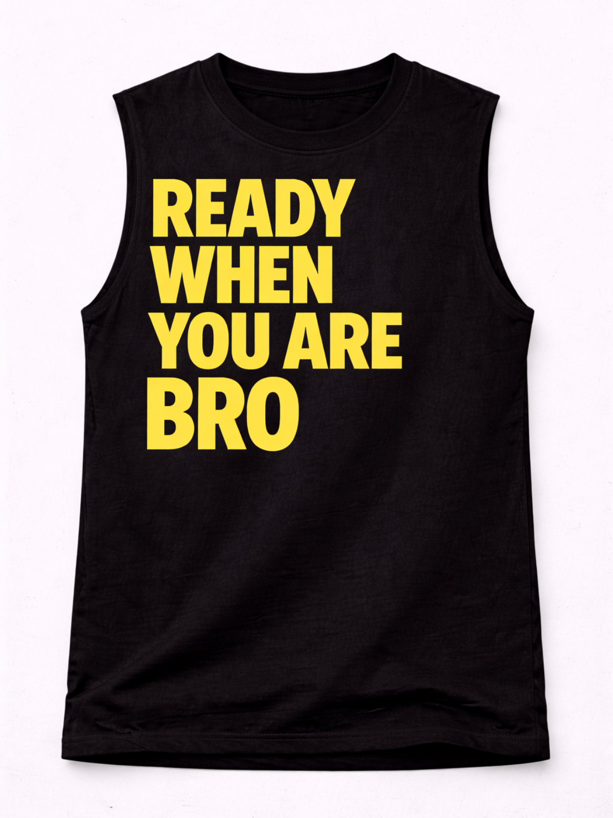 READY TANK TOP DESIGNED BY BADSHAH
