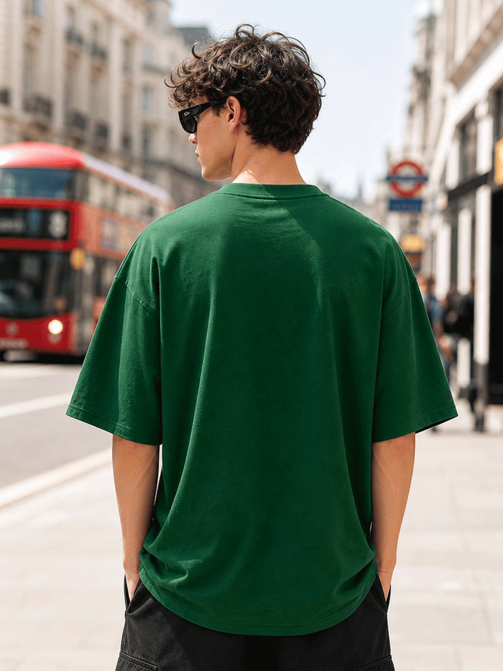 FREEZE UPON ARRIVAL GREEN T SHIRT