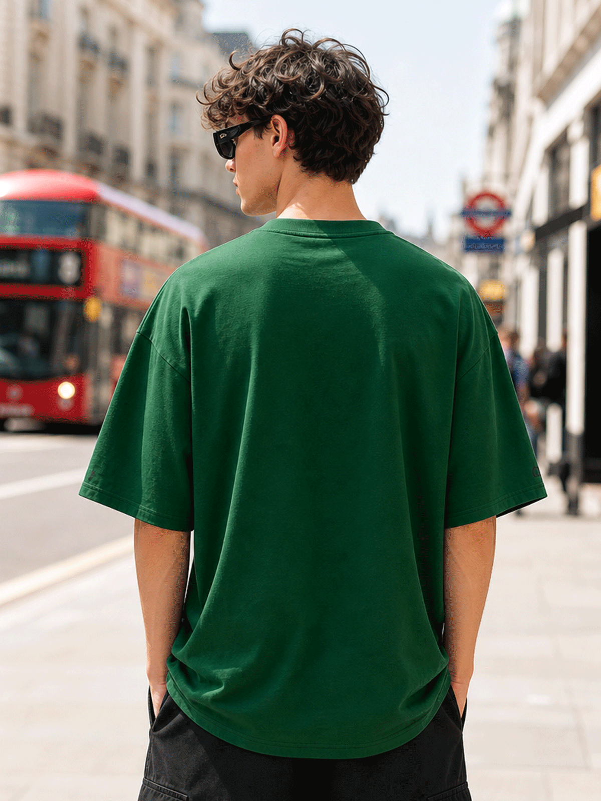 FREEZE UPON ARRIVAL GREEN T SHIRT