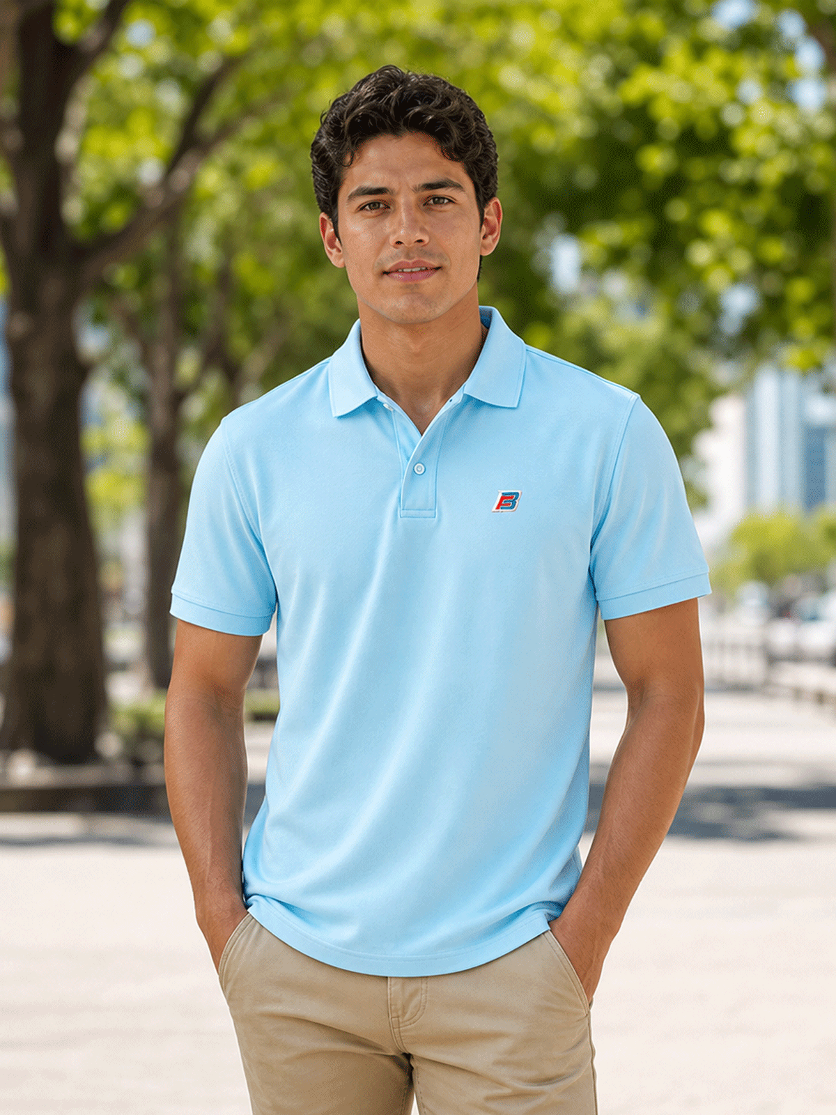 BABY BLUE POLO