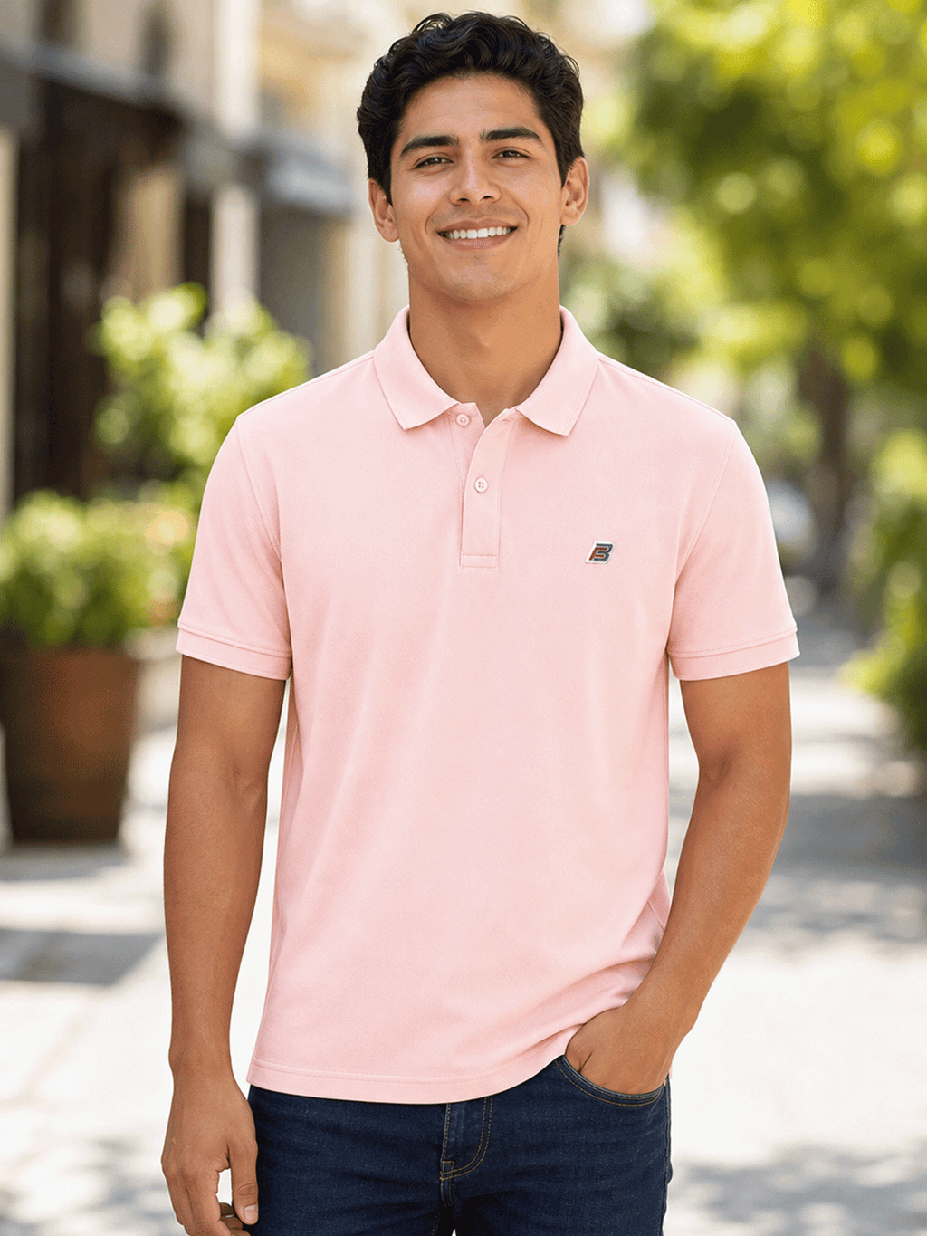BABY PINK POLO