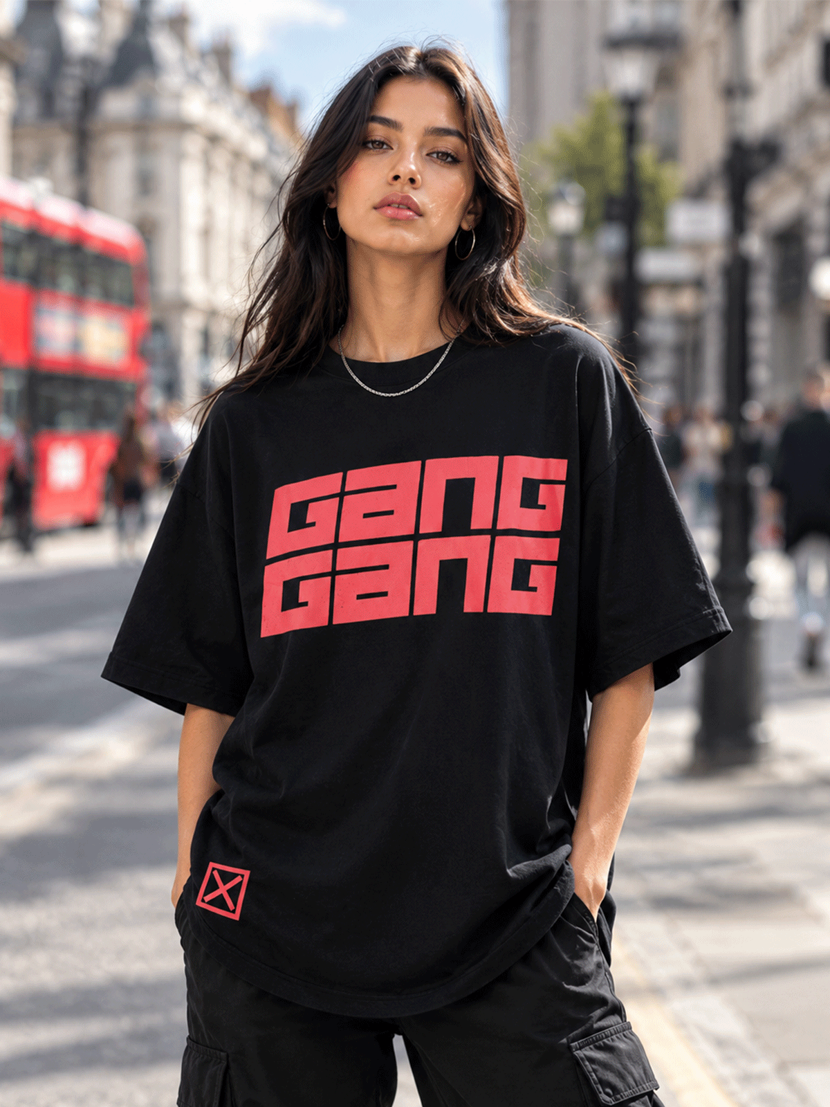 RED GANG GANG T SHIRT