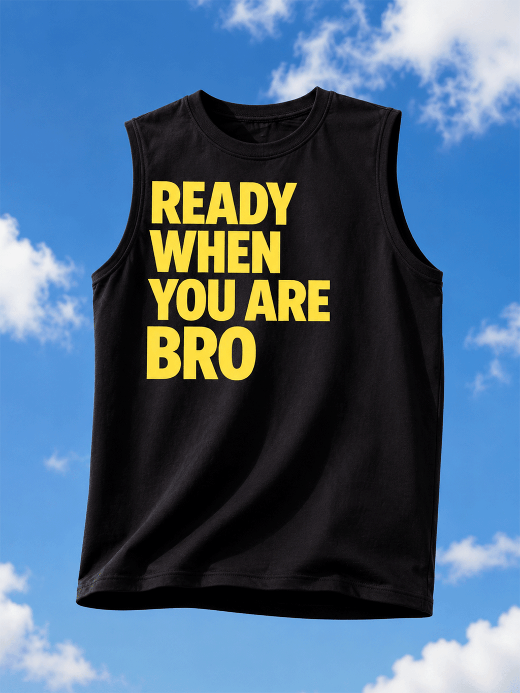 READY TANK TOP DESIGNED BY BADSHAH