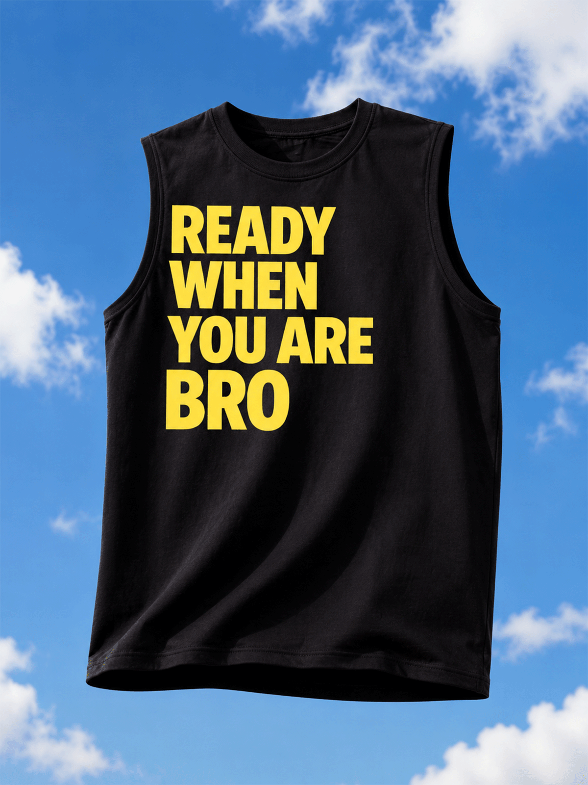 READY TANK TOP DESIGNED BY BADSHAH
