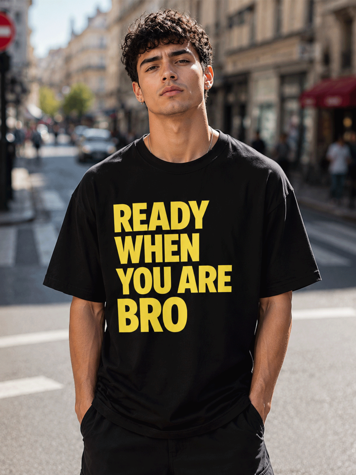 READY T SHIRT DESIGNED BY BADSHAH
