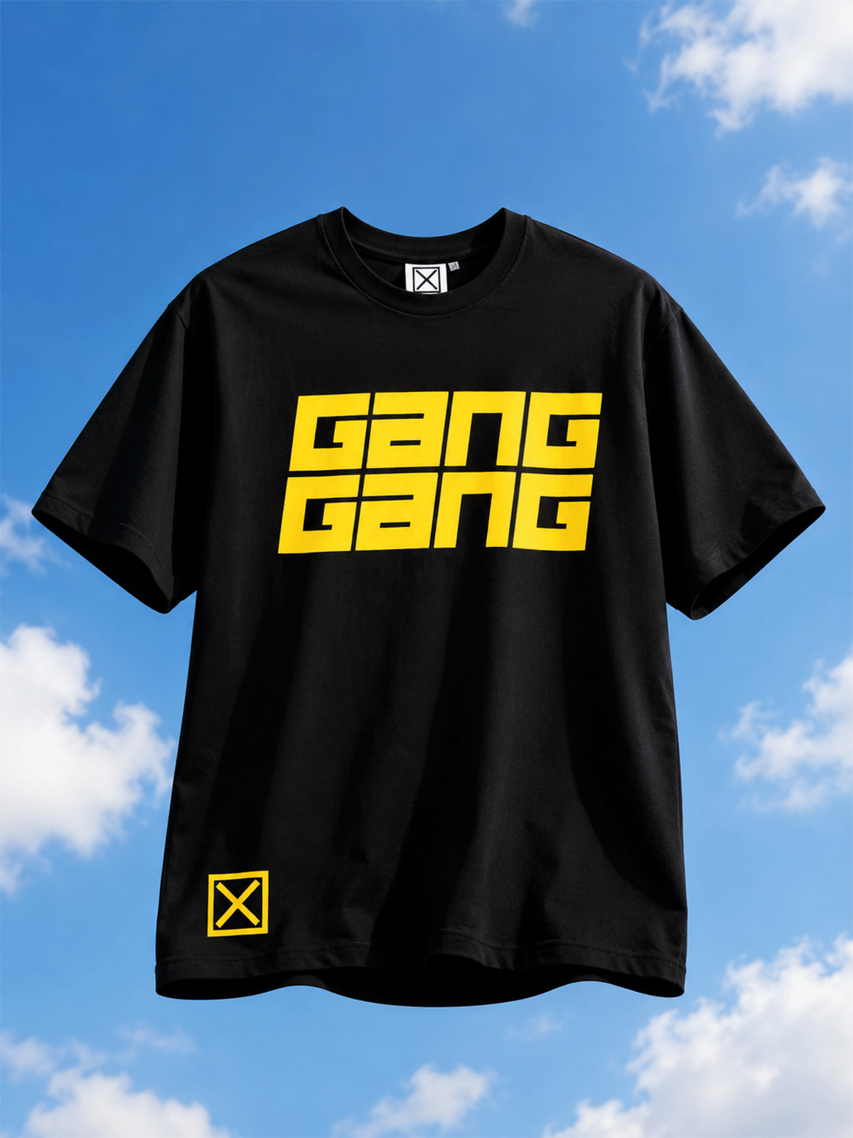 YELLOW GANG GANG T SHIRT