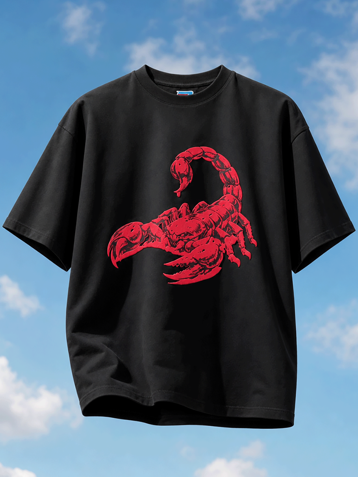 THE SCORPION T SHIRT - BLACK