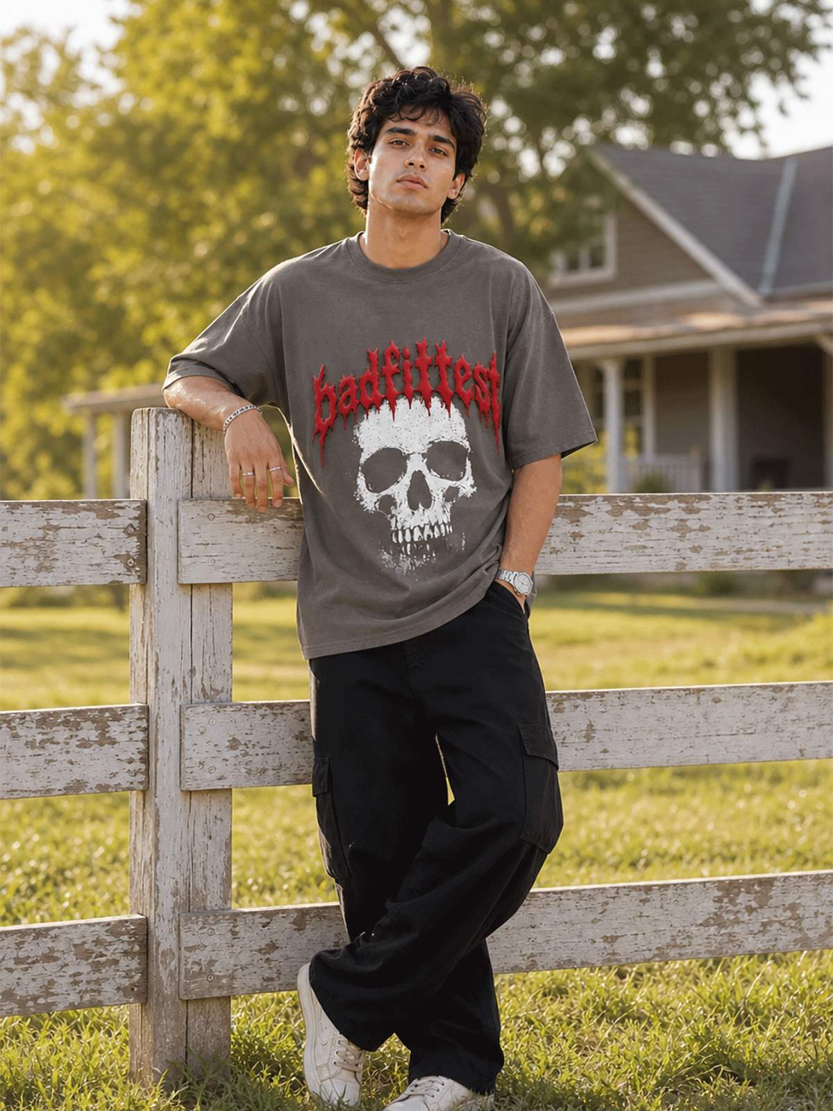 SKULL T SHIRT