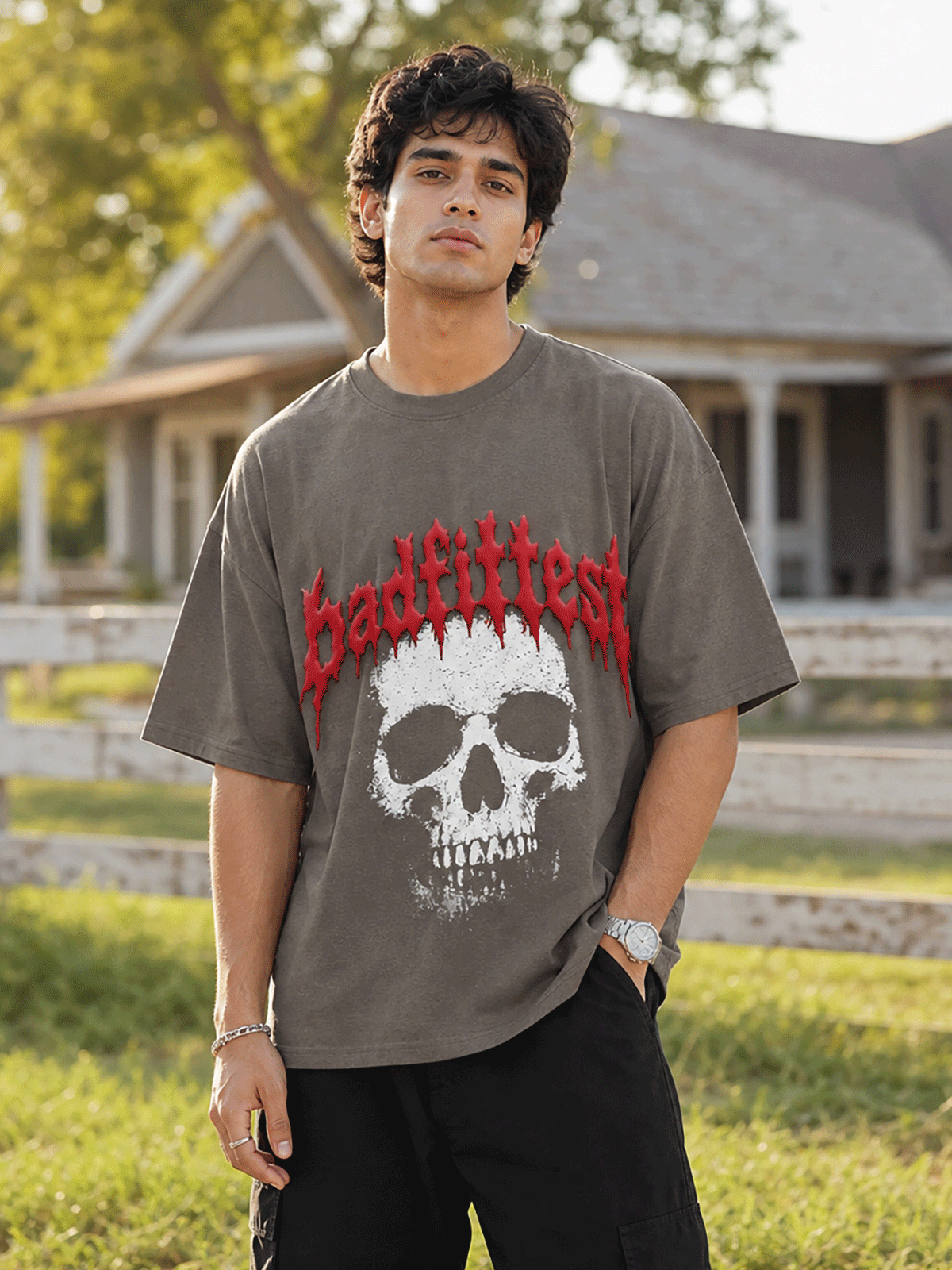 SKULL T SHIRT