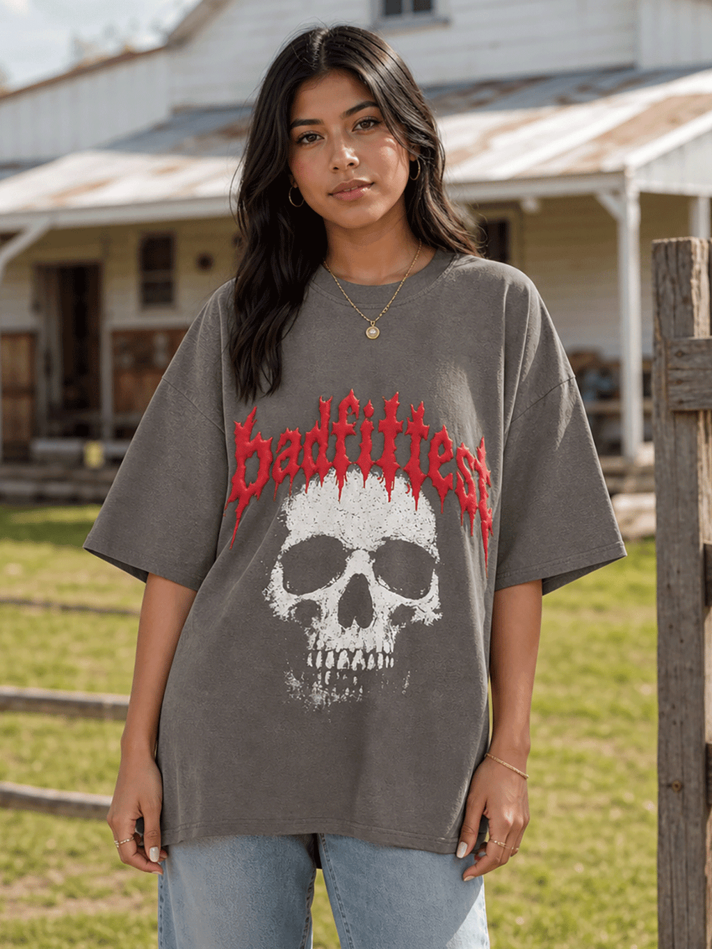 SKULL T SHIRT