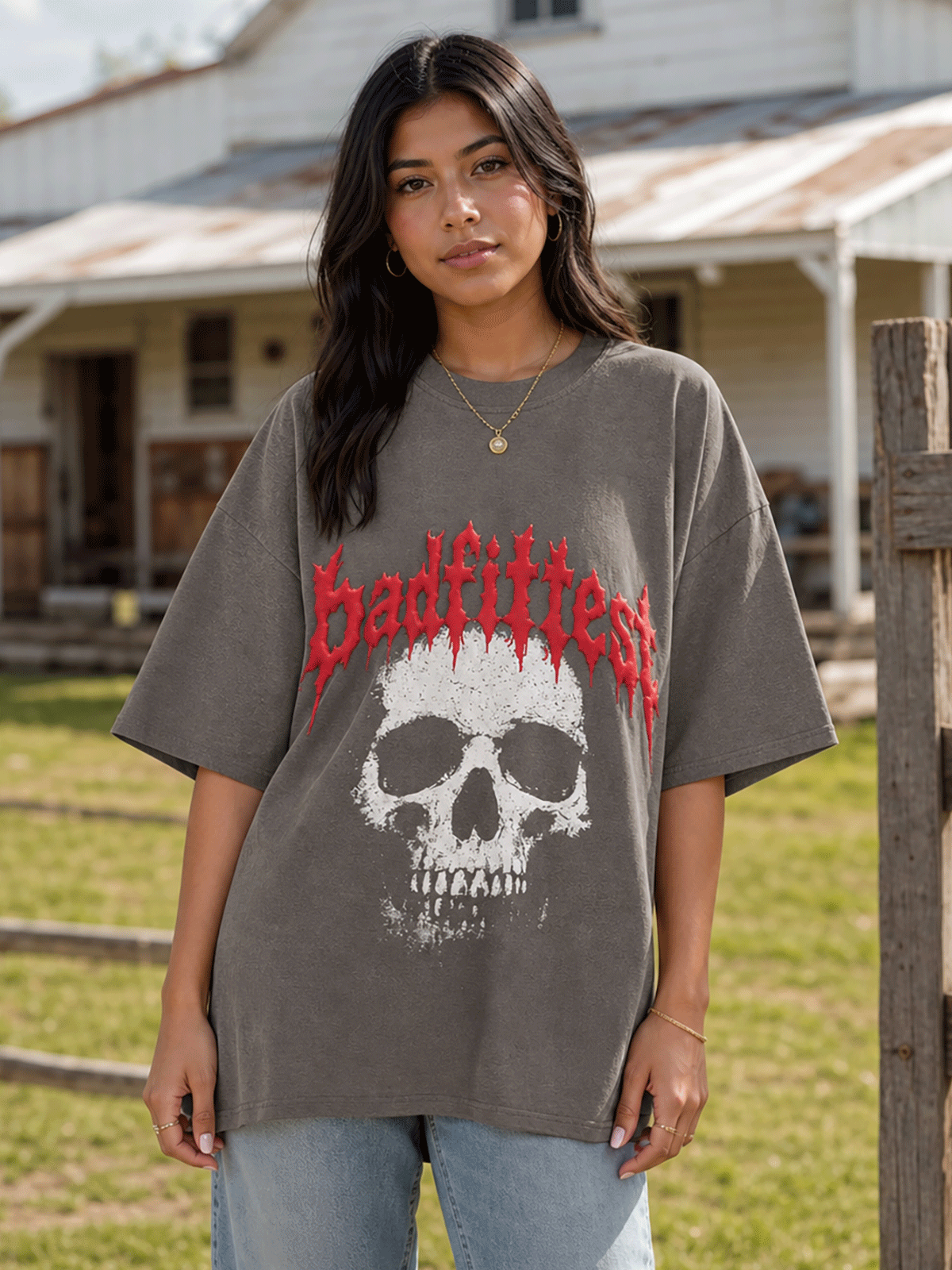 SKULL T SHIRT