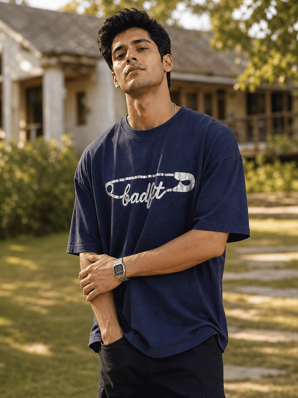 SAFETY PIN T SHIRT