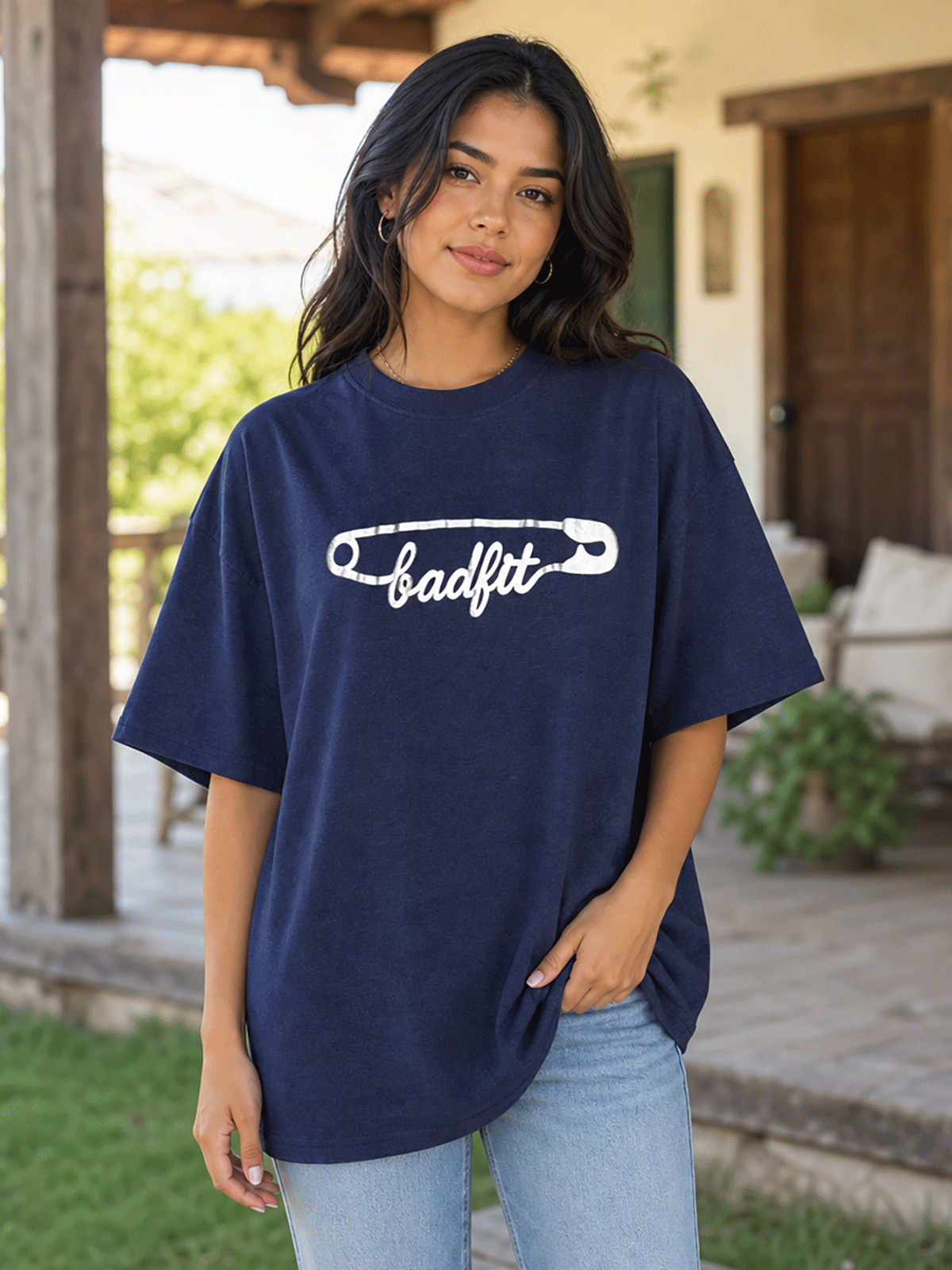 SAFETY PIN T SHIRT