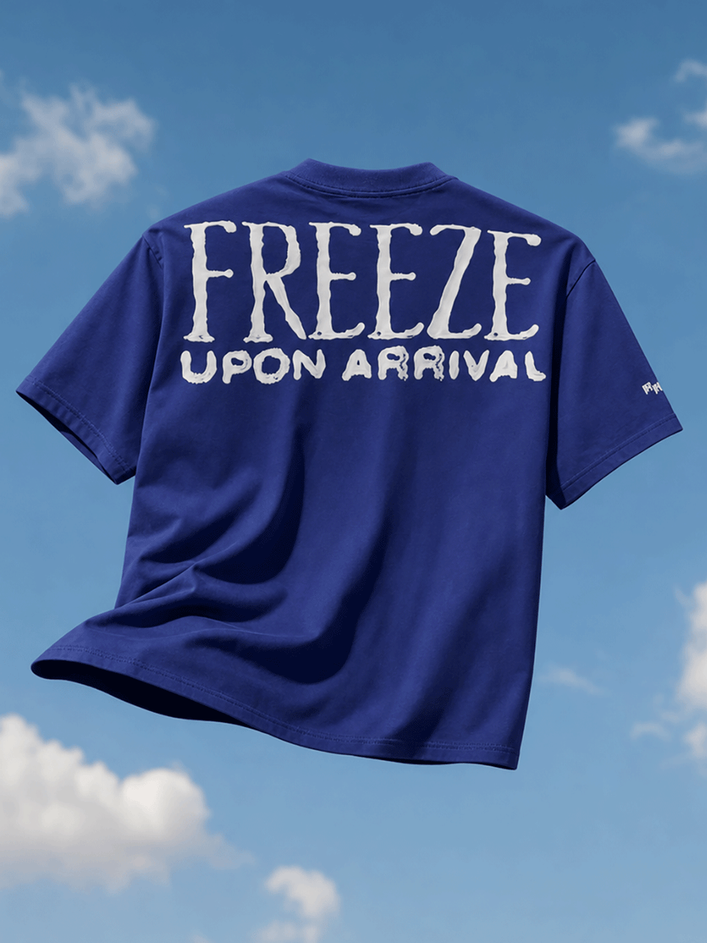 BLUE ICE CUBE T SHIRT