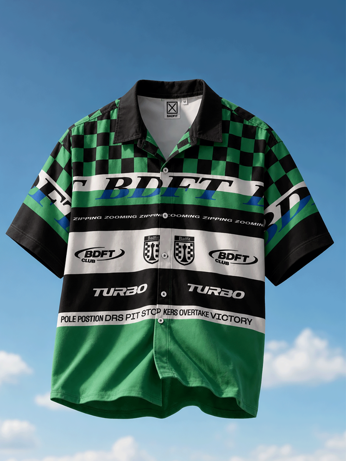 GREEN TURBO SHIRT