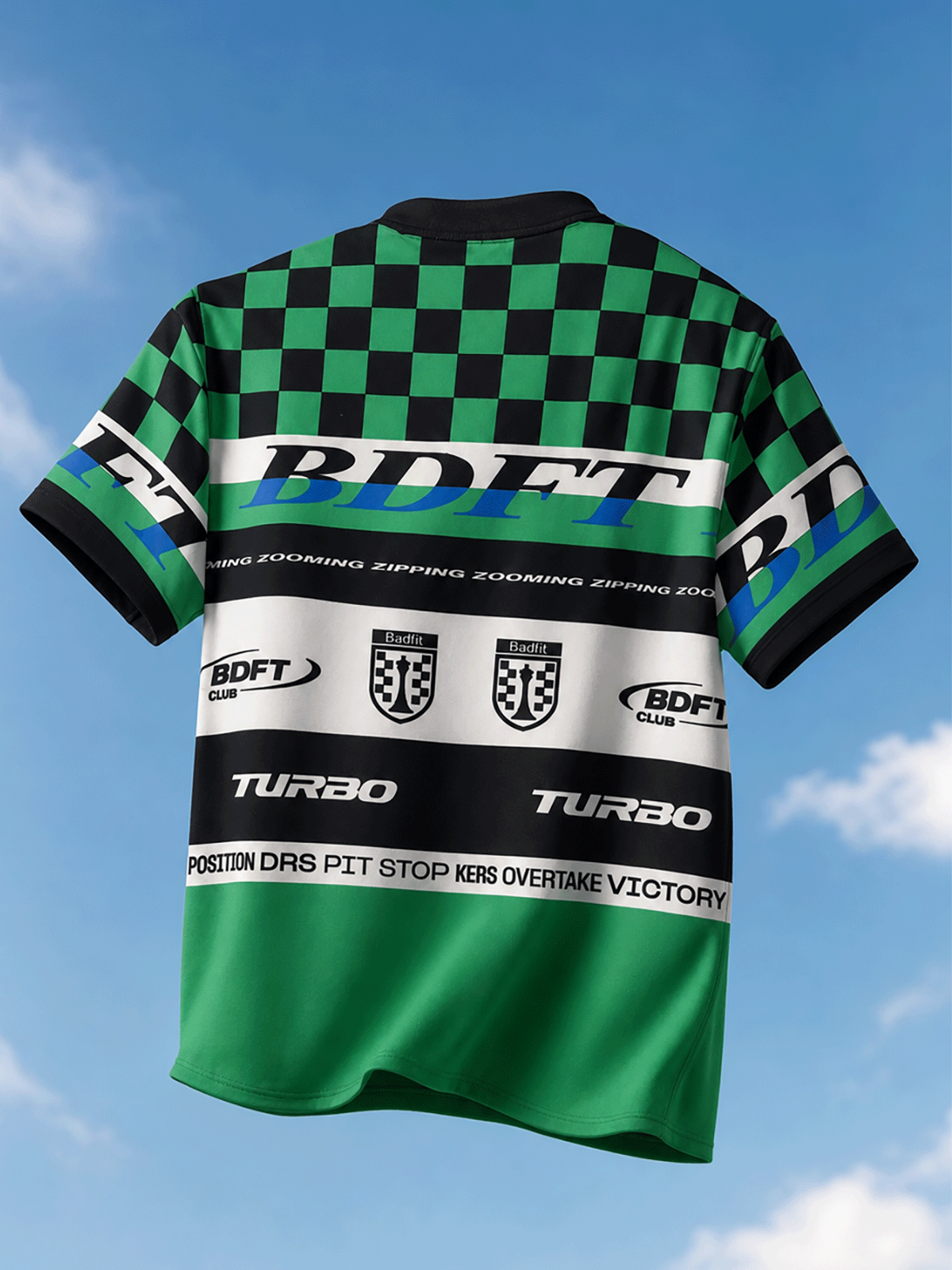 GREEN TURBO SHIRT