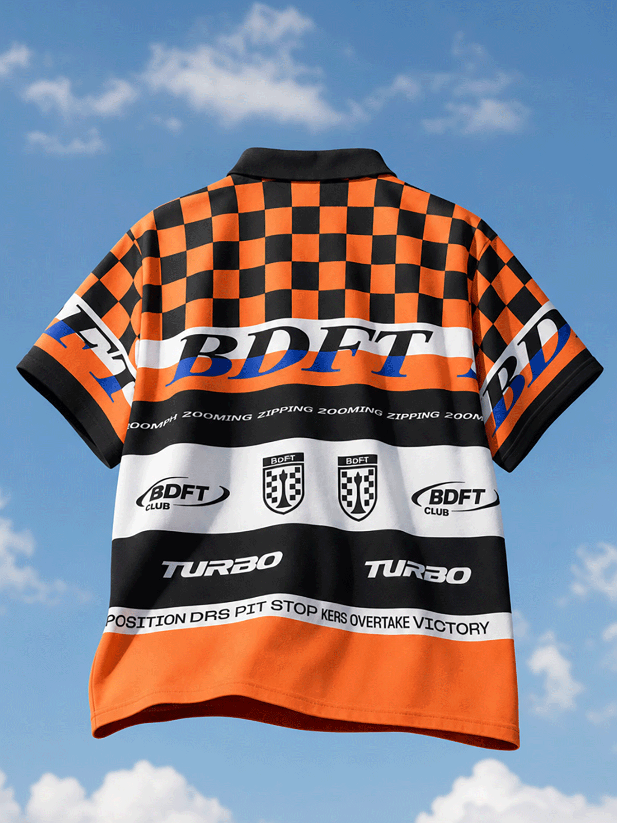 ORANGE TURBO SHIRT