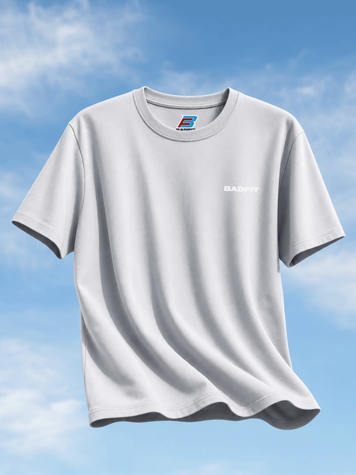 GREY BASIC T SHIRT