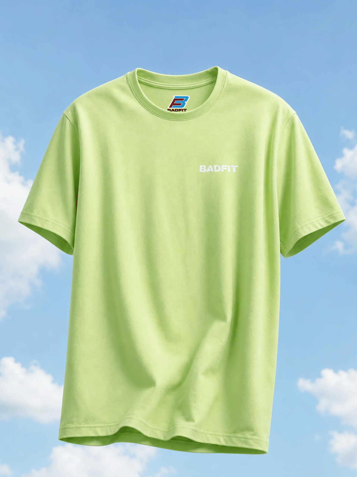GREEN BASIC T SHIRT
