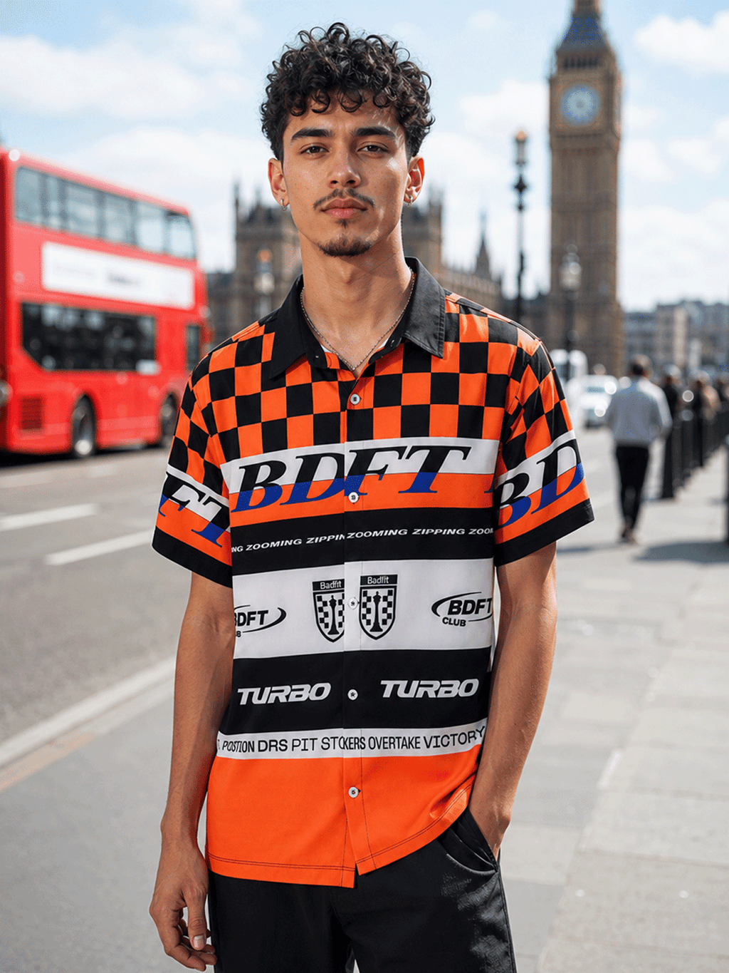ORANGE TURBO SHIRT