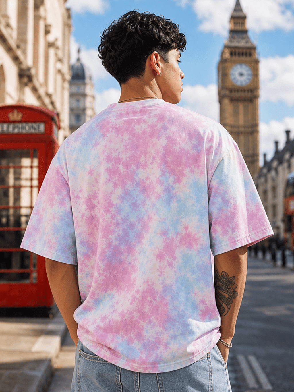 SPACED OUT T SHIRT TIE & DYE