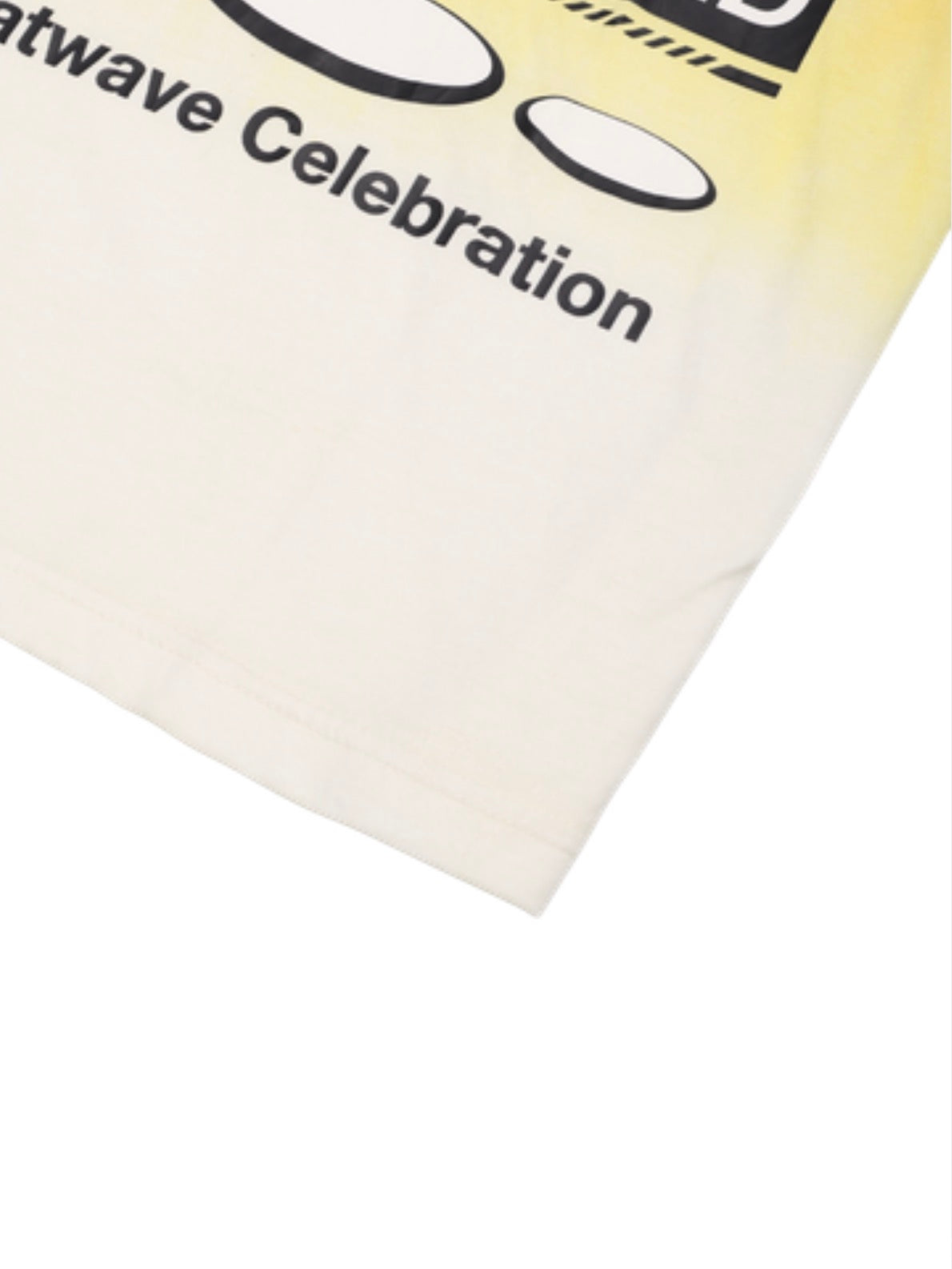 FREEZE UPON ARRIVAL YELLOW T SHIRT