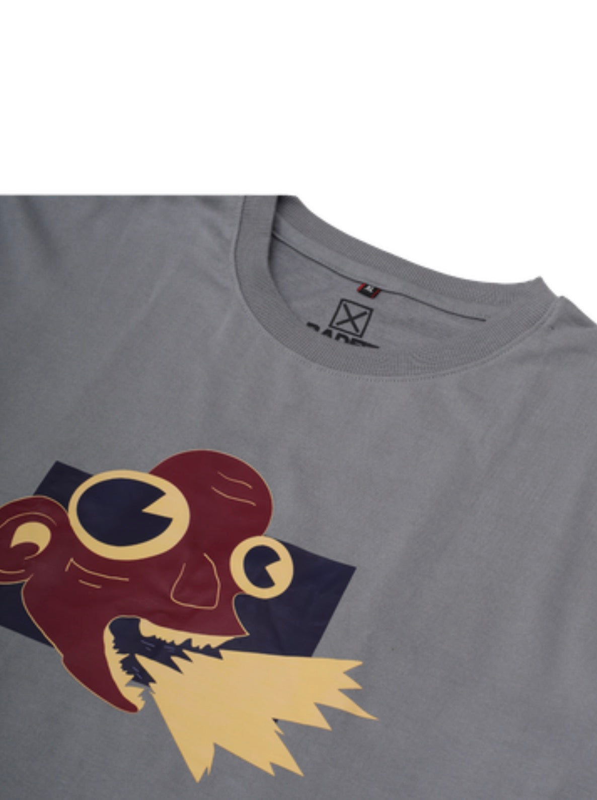 MONSTER FISH GREY T SHIRT