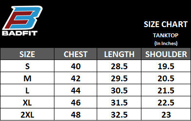 BADFIT ATHLETIC DEPARTMENT TANK TOP