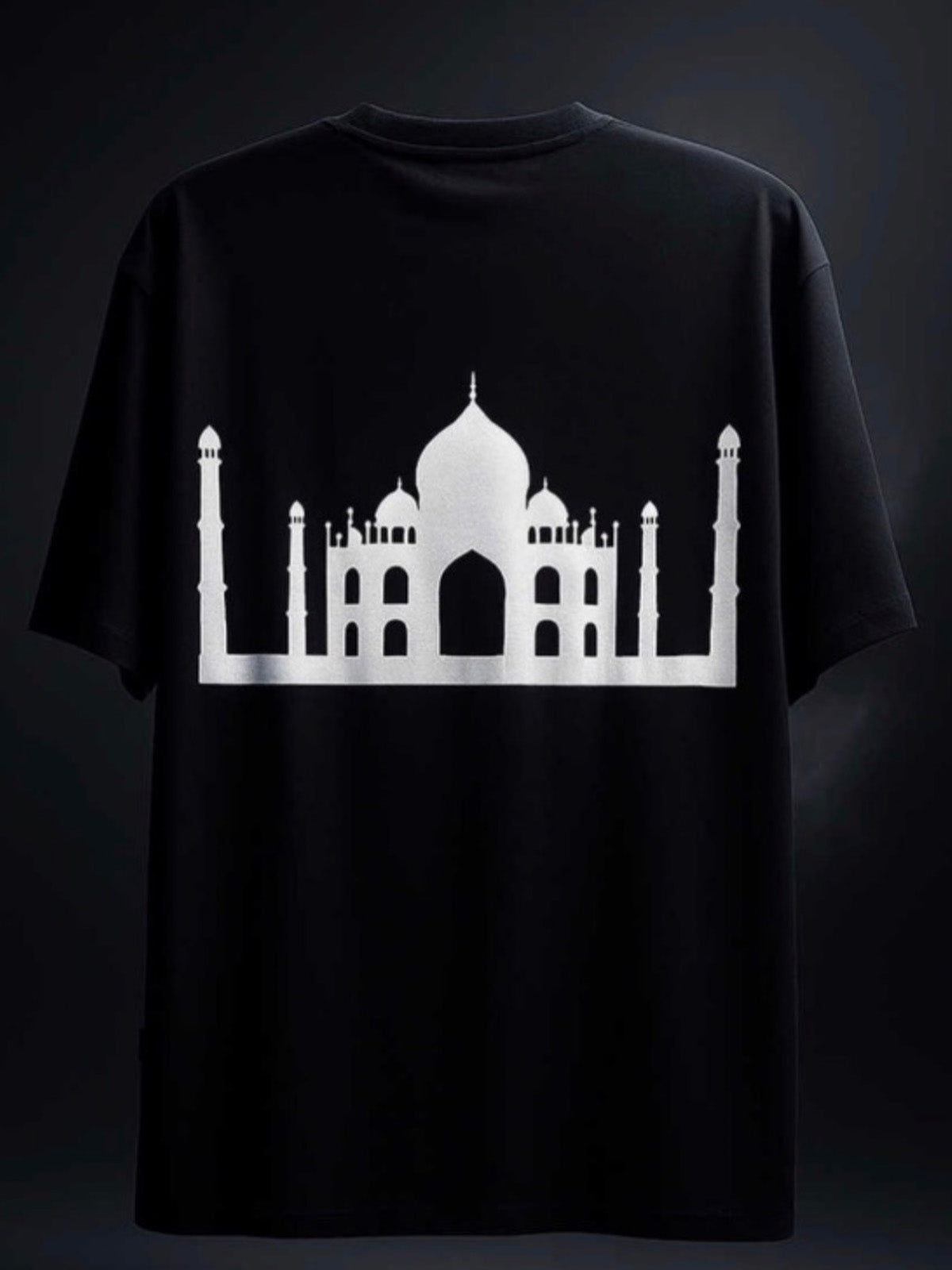 TAJ MAHAL BLACK T SHIRT