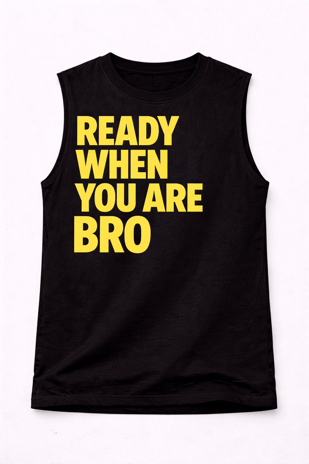 READY TANK TOP DESIGNED BY BADSHAH