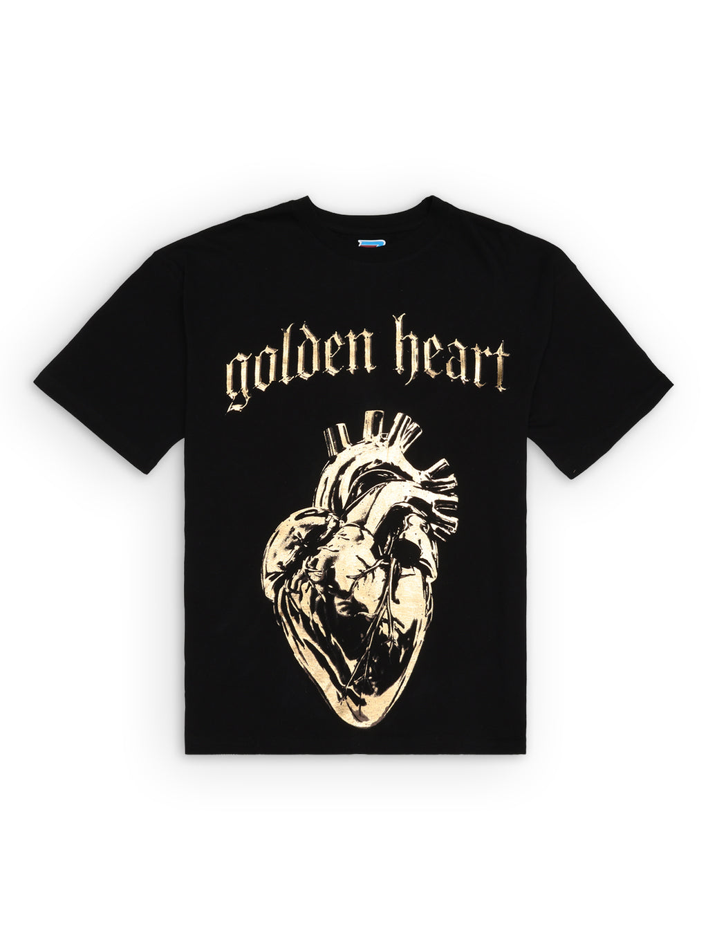 GOLDEN HEART T SHIRT