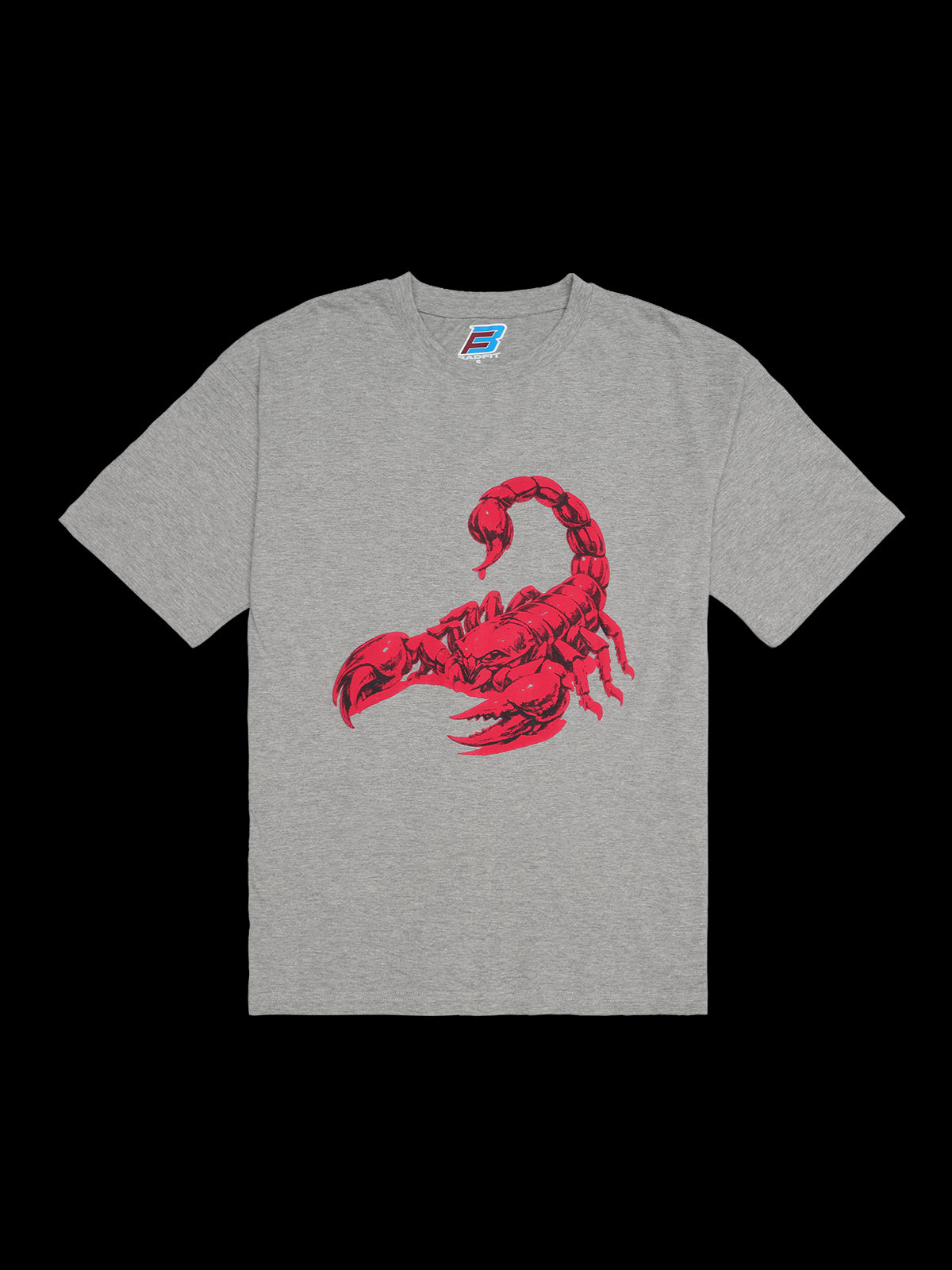 THE SCORPION T SHIRT - GREY