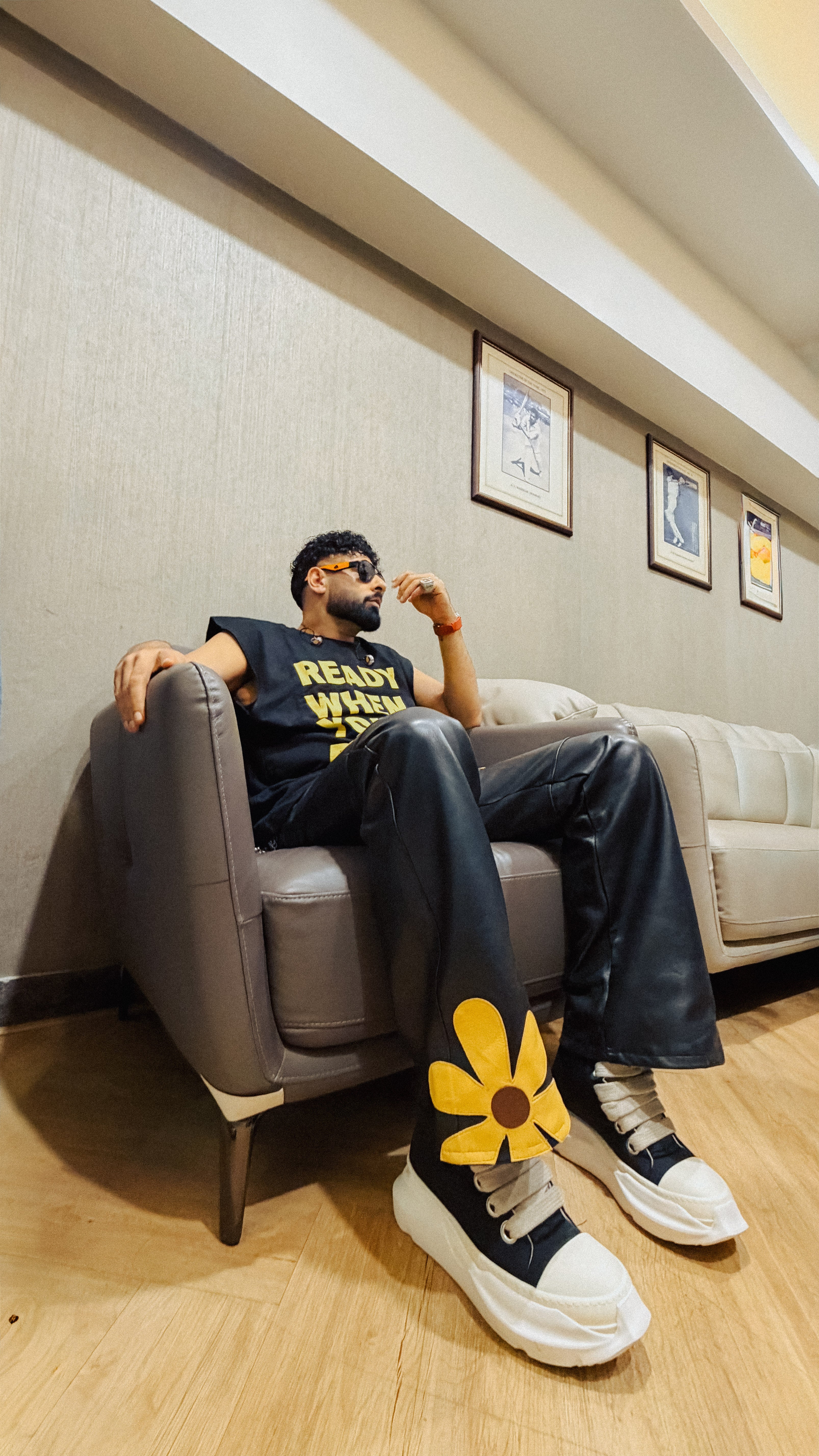 READY T SHIRT DESIGNED BY BADSHAH